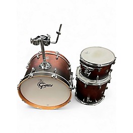 Used 2024 Gretsch Drums 3 Piece Catalina Club Natural Drum Kit