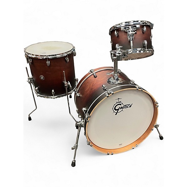 Used 2024 Gretsch Drums 3 Piece Catalina Club Natural Drum Kit
