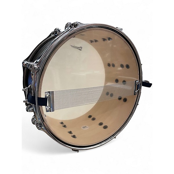 Used Premier 13in Artist Birch Snare 13x7 Black Drum
