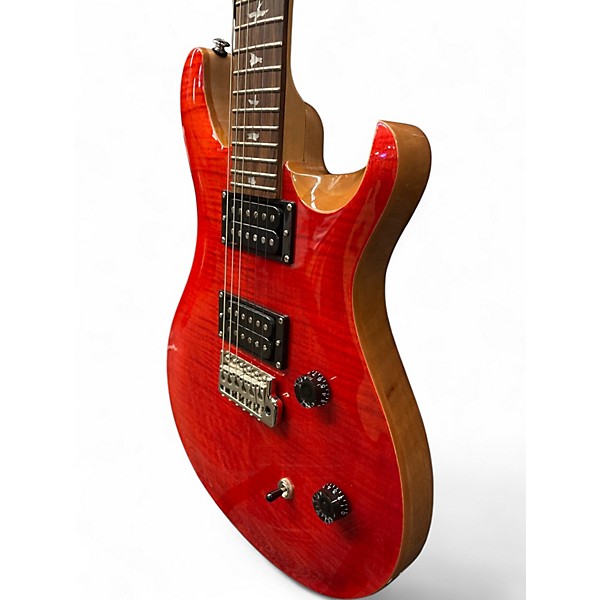 Used PRS SE CE24 BLOOD ORANGE Solid Body Electric Guitar
