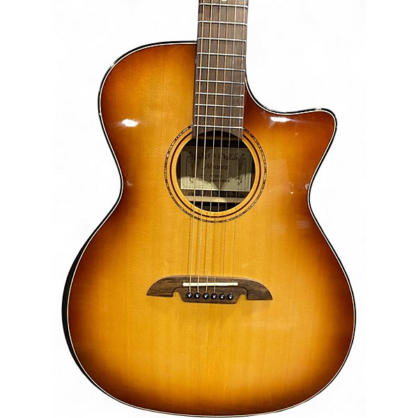 Used Alvarez AGE910CEARSHB 2 Color Sunburst Acoustic Electric Guitar