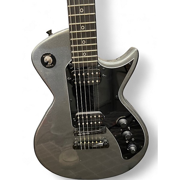 Used Tagima Sixmart Metallic Silver Solid Body Electric Guitar