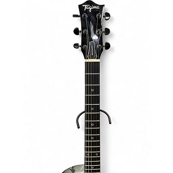 Used Tagima Sixmart Metallic Silver Solid Body Electric Guitar