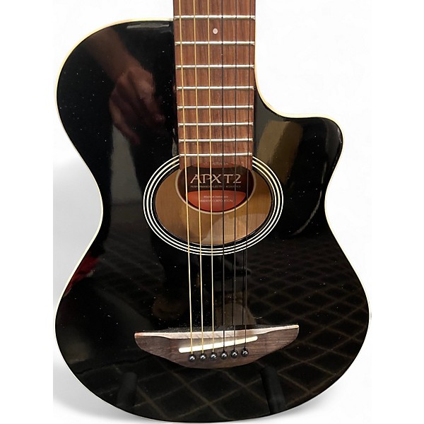 Used Yamaha APXT2 Black Acoustic Electric Guitar