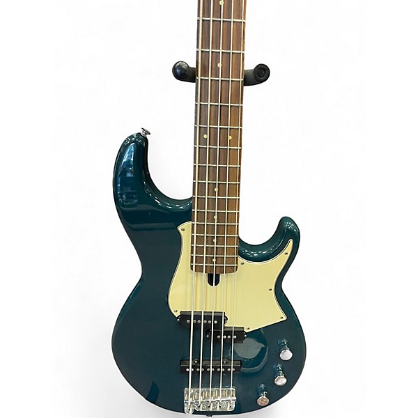Used Yamaha BB435 Green Electric Bass Guitar