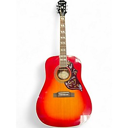Used Epiphone Hummingbird CHERRY BURST Acoustic Guitar