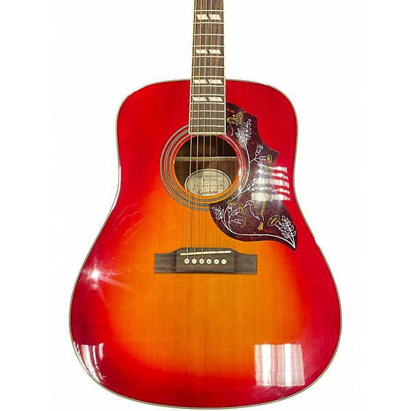 Used Epiphone Hummingbird CHERRY BURST Acoustic Guitar