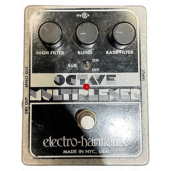 Used Electro-Harmonix Octave Multiplexer Effect Pedal