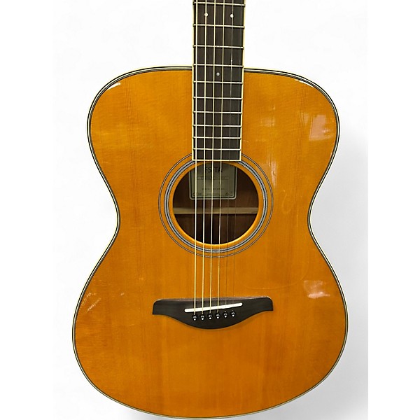 Used Yamaha FSTA TransAcoustic Concert Antique Natural Acoustic Electric Guitar