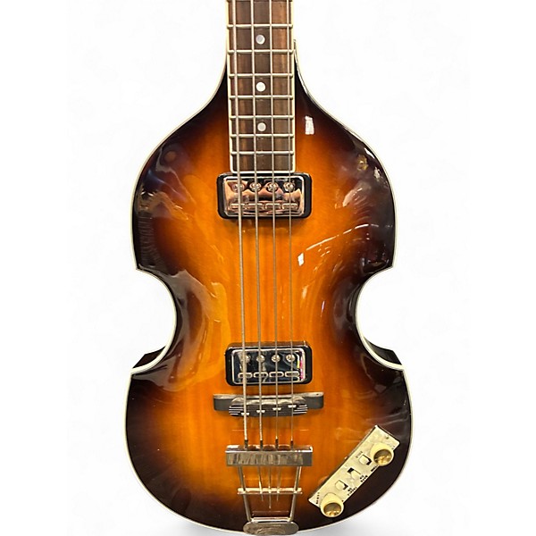 Used Hofner HCT 500/1 Brownburst Electric Bass Guitar