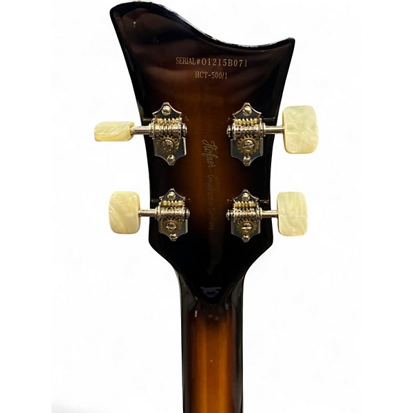 Used Hofner HCT 500/1 Brownburst Electric Bass Guitar