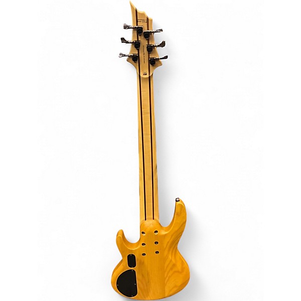Used ESP LTD-206SM Natural Electric Bass Guitar