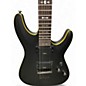 Used Schecter Guitar Research Demon 6 Black Solid Body Electric Guitar