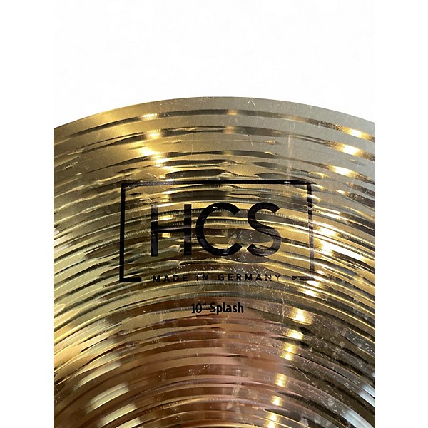 Used MEINL 10in HCS Splash Cymbal