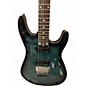 Used Harley Benton FUSION-III HHFR Blue Burst Solid Body Electric Guitar