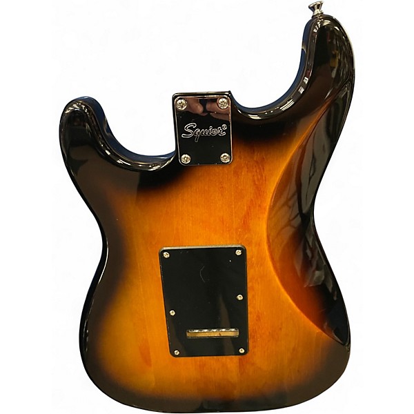 Used Squier STRATOCASTER 2 Color Sunburst Solid Body Electric Guitar