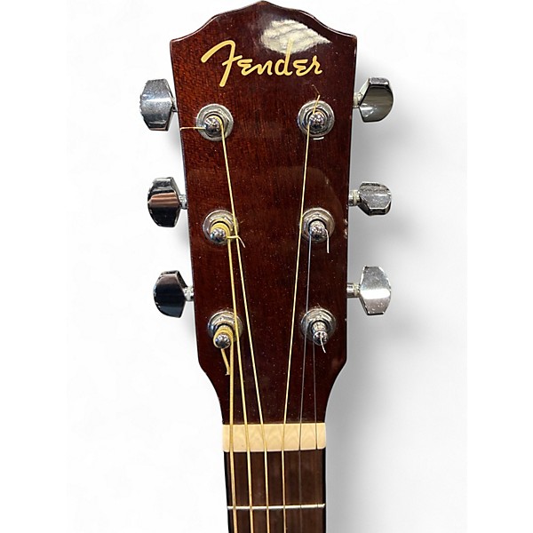 Used Fender CD-60S All Mahogany Mahogany Acoustic Guitar