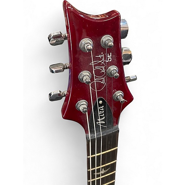 Used PRS Mira SE Vintage Cherry Solid Body Electric Guitar