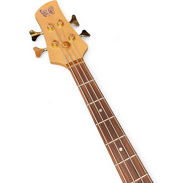 Used Fodera Monarch Standard 4 Natural Electric Bass Guitar