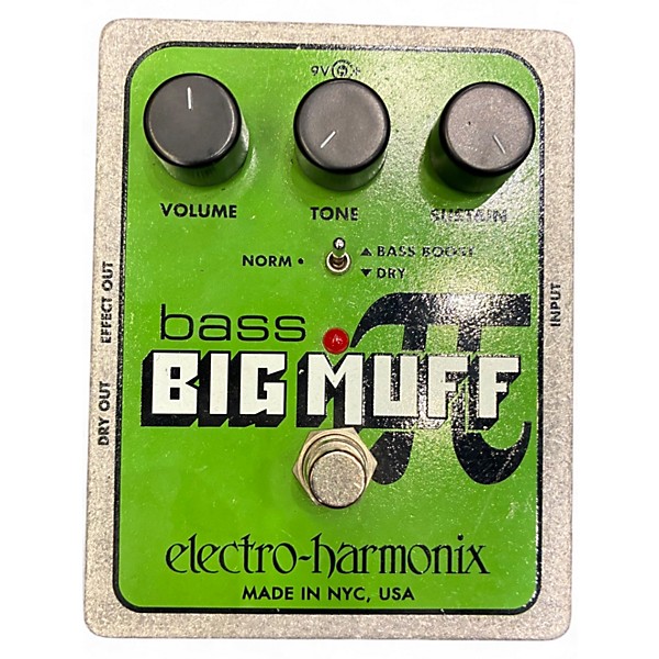 Used Electro-Harmonix Big Muff Bass Distortion Bass Effect Pedal