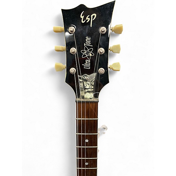 Used ESP MIJ ULTRATONE Black Solid Body Electric Guitar