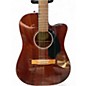 Used Fender CD60 Mahogany Natural Acoustic Guitar