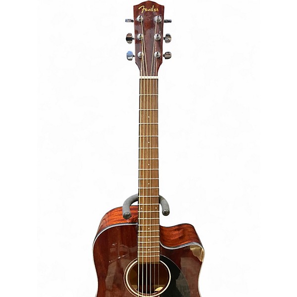 Used Fender CD60 Mahogany Natural Acoustic Guitar