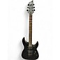 Used Schecter Guitar Research Damien 6 Black Solid Body Electric Guitar thumbnail