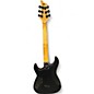 Used Schecter Guitar Research Damien 6 Black Solid Body Electric Guitar