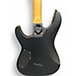 Used Schecter Guitar Research Damien 6 Black Solid Body Electric Guitar