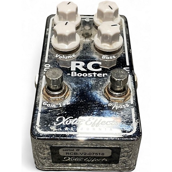 Used Xotic RC Booster V2 Effect Pedal