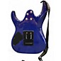 Used Ibanez GRX70QA Trans Blue Burst Solid Body Electric Guitar