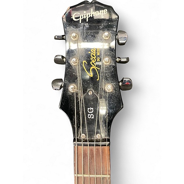 Used Epiphone SG Special Bolt On Black Solid Body Electric Guitar