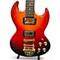 Used Jay Turser JT55 Fireburst Solid Body Electric Guitar