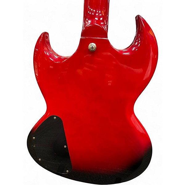 Used Jay Turser JT55 Fireburst Solid Body Electric Guitar