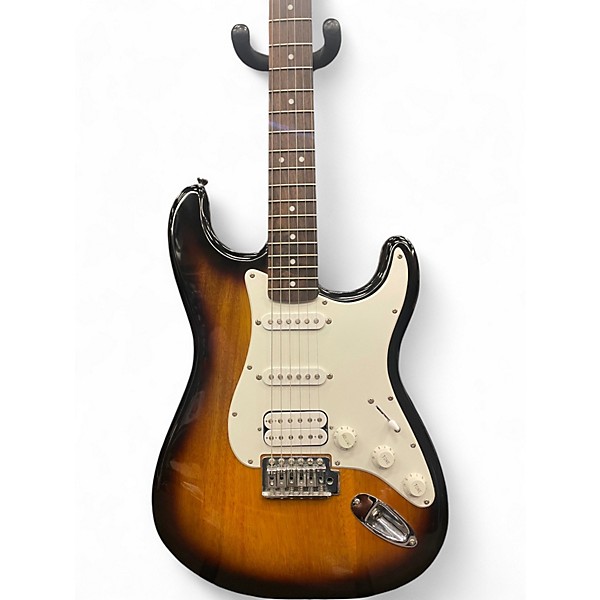 Used Squier Bullet Stratocaster Sunburst Solid Body Electric Guitar