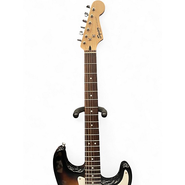 Used Squier Bullet Stratocaster Sunburst Solid Body Electric Guitar