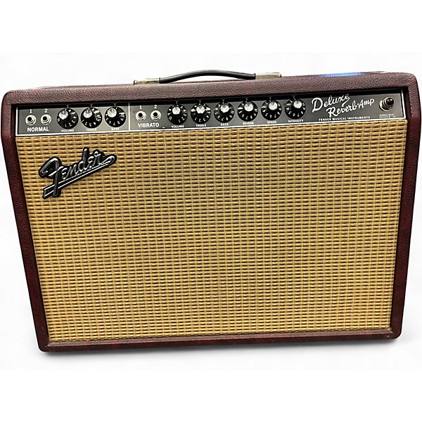 Used Fender Deluxe Reverb 22W 1x12 Tube Guitar Combo Amp