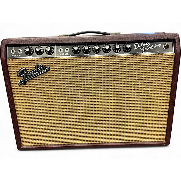 Used Fender Deluxe Reverb 22W 1x12 Tube Guitar Combo Amp
