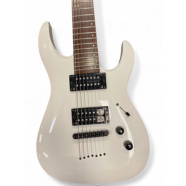 Used Legator Ninja Overdrive 7 Arctic White Solid Body Electric Guitar