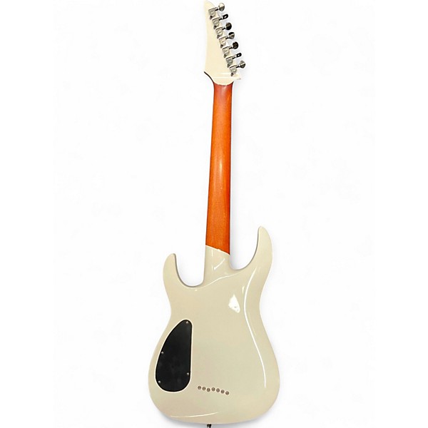 Used Legator Ninja Overdrive 7 Arctic White Solid Body Electric Guitar