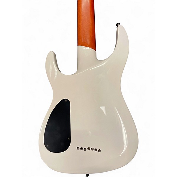 Used Legator Ninja Overdrive 7 Arctic White Solid Body Electric Guitar