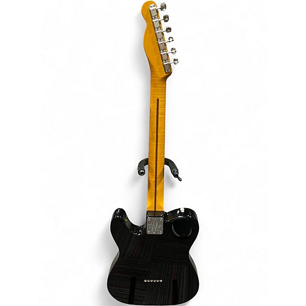 Used Fender Limited Edition American Vintage II 1951 Telecaster Flame Ma Black Solid Body Electric Guitar