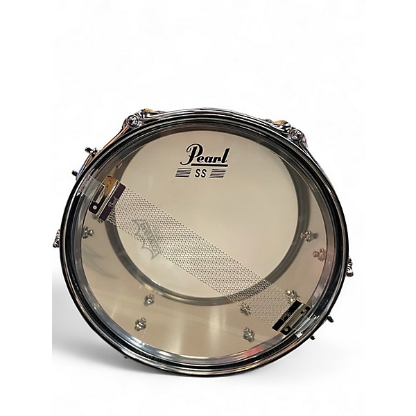 Used Pearl 5X10 Firecracker Snare Chrome Drum