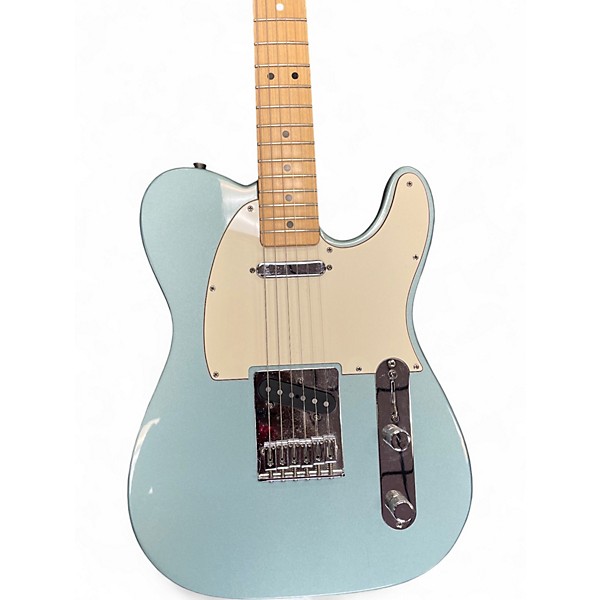 Used 2004 Fender Standard Telecaster Blue Solid Body Electric Guitar
