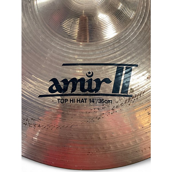 Used Zildjian 14in amir 2 hi hat (pair) Cymbal