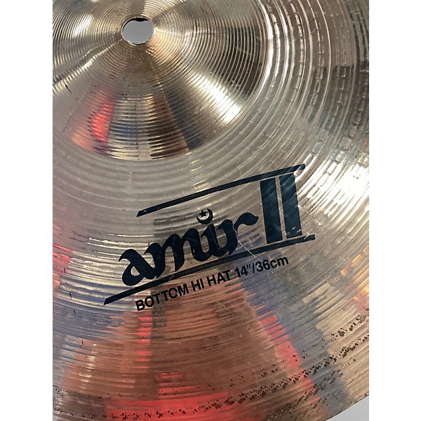 Used Zildjian 14in amir 2 hi hat (pair) Cymbal