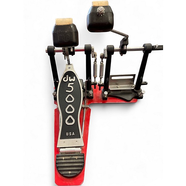 Used DW 5000 Series Double Double Bass Drum Pedal