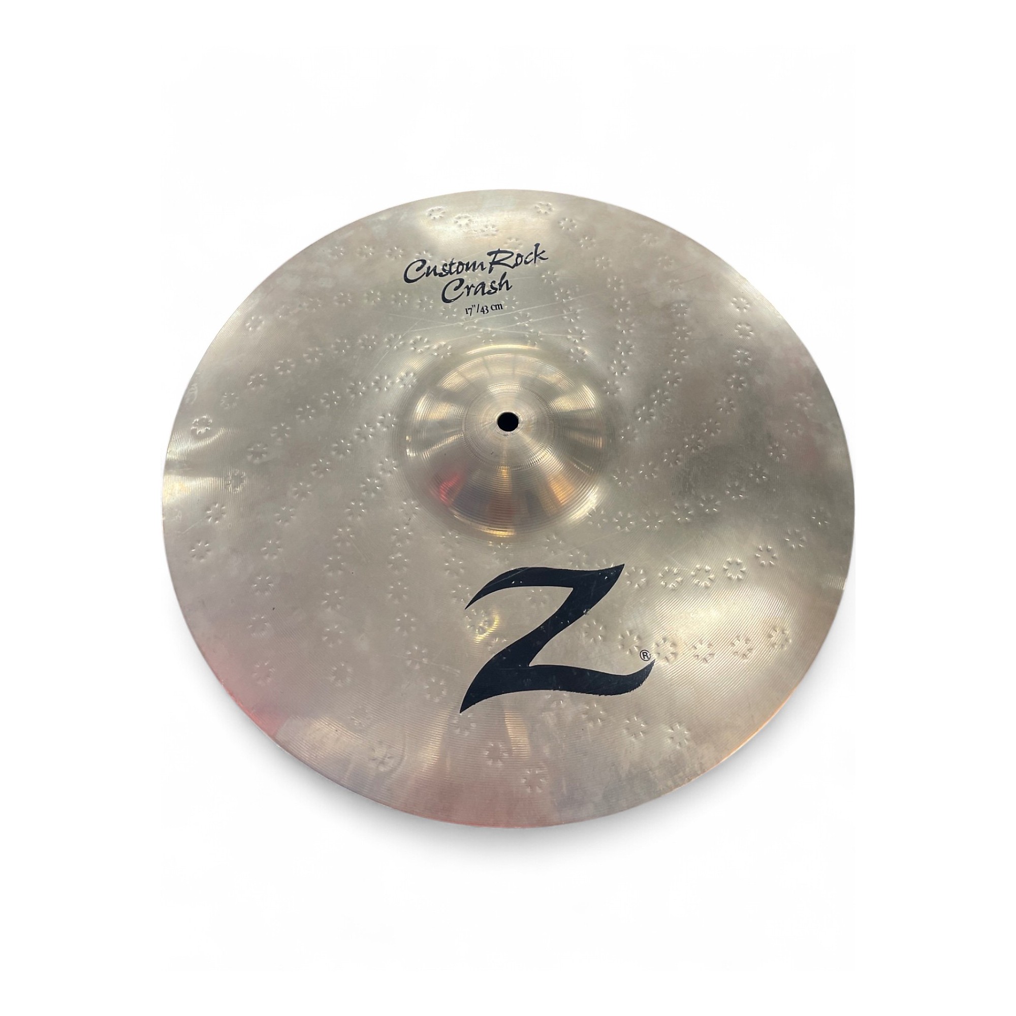 Used Zildjian 17in Z Custom Rock Crash Cymbal 37 | Guitar Center