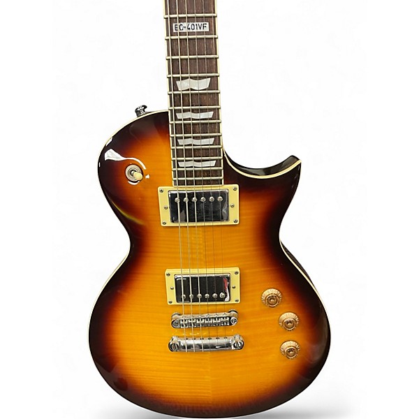 Used ESP LTD EC401VF 3 Color Sunburst Solid Body Electric Guitar